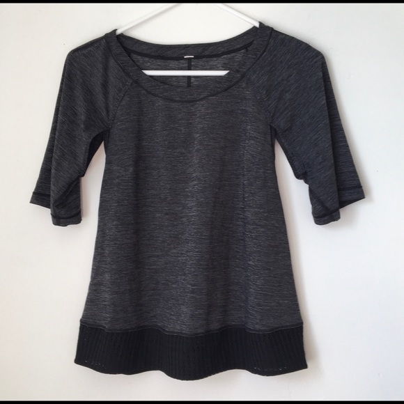 lululemon athletica Tops - Lululemon Sun Runner Top Side Ventilation
